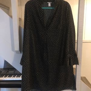 Knee length tunic dress